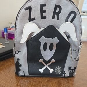 Disney Black and Silver Nightmare Before Christmas Bag